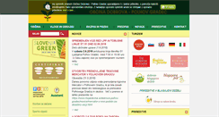 Desktop Screenshot of dobrova-polhovgradec.si