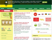 Tablet Screenshot of dobrova-polhovgradec.si